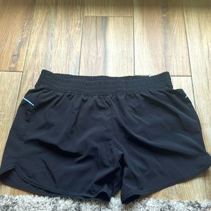 Loose fit shorts colour black